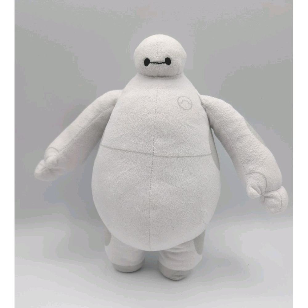 Disney Parks BAYMAX Big Hero 6 Plush Stuffed Doll Toy 9" Movable Arms